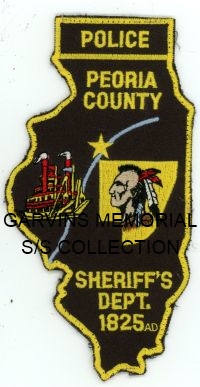 ILLINOIS,A,PEORIA COUNTY SHERIFF DEPARTMENT POLICE 1